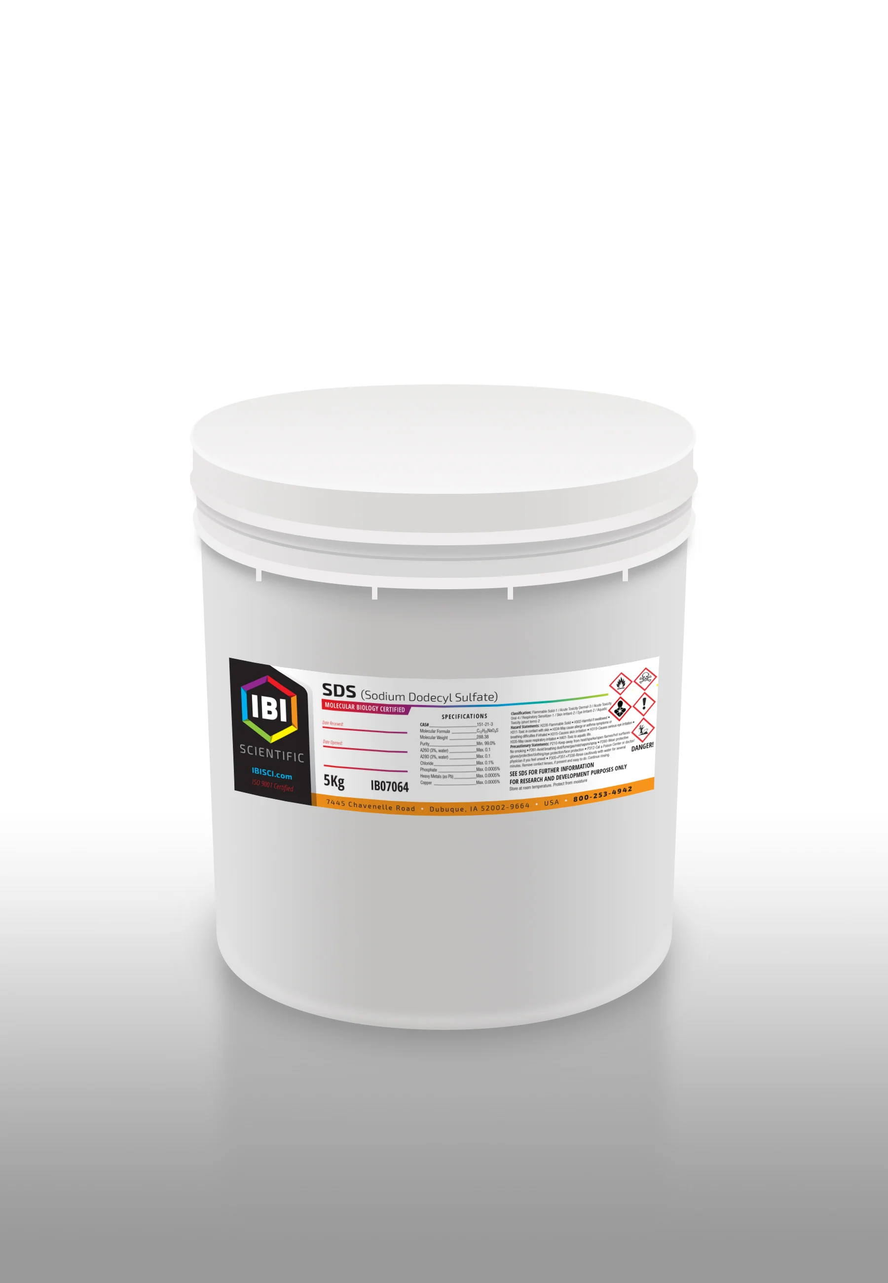 UltraPure SDS Powder (Sodium Dodecyl Sulfate) - Image 3